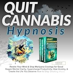 Quit Cannabis Hypnosis Audiolibro Por Cameron Hale arte de portada