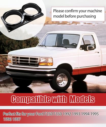 Inserto para portavasos consola central para Ford F250 F350 miniatura 5