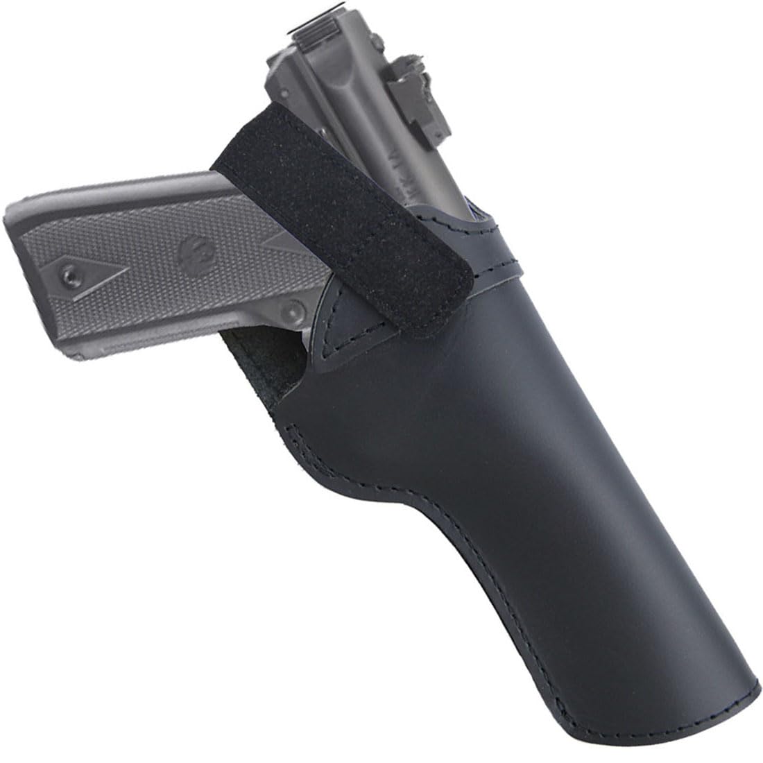 OWB Leather Holster for Ruger Mark IV 22/45 with 5.5'' Barrel, Compatible with Mark IV Target, Standard,- Premium Leather, Snap-Button Retention for Secure Carry and Quick Draw