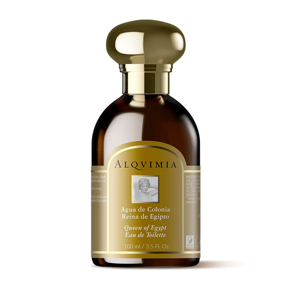 Alqvimia | Agua de Colonia de Reina de Egipto | Fragancia Exótica para Realzar la Feminidad | 100 ml