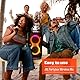 JBL PartyBox Wireless Mic - 2X Digital Wireless Mikrofone, Wiederaufladbarer Akku (20hrs - 700mAh), klare Stimme, knackiger Klang, stabile 2,4-GHz-Verbindung, kompatibel mit Allen