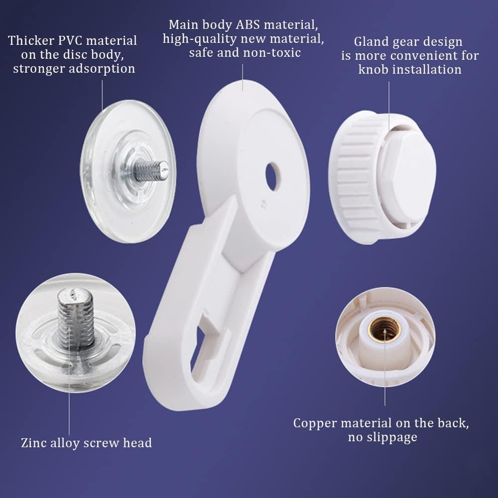 LSLYTQ Reusable Vacuum Strong Suction Cup Towel Ring, Kitchen Punch Towel Hook Storage Shelf, Bathroom Towel Holder Sticker