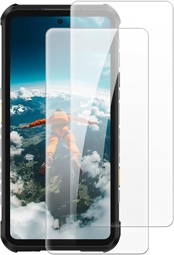 [2 Pack Tempered Glass Screen Protector Compatible with Ulefone RugOne Xever 7 Pro 6.67 Inch, HD Clear Anti-Scratch Bubble-Free Case Friendly
