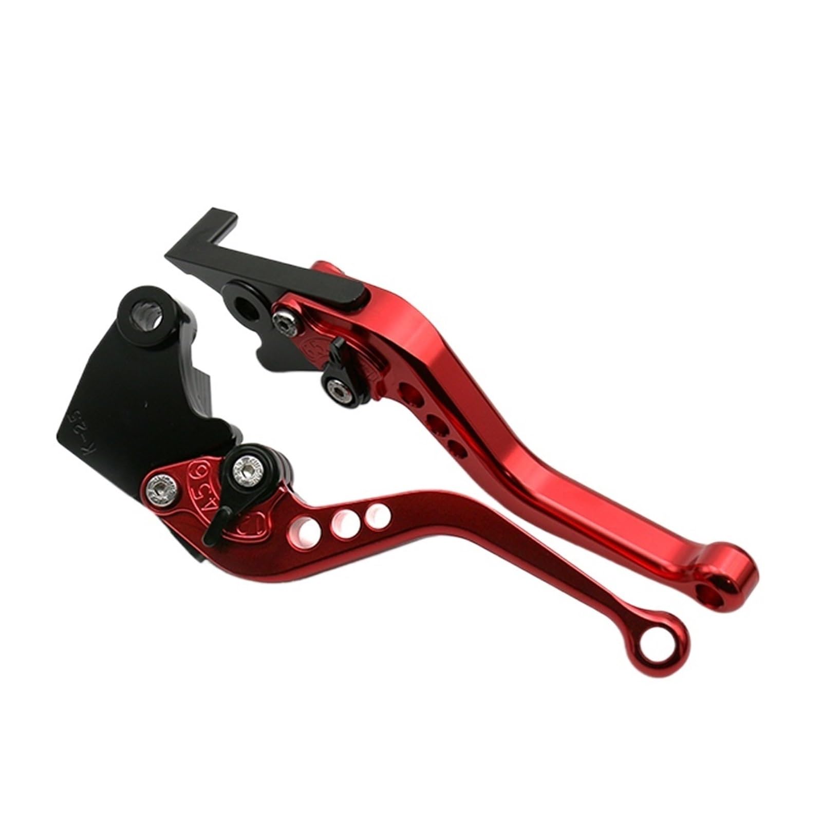 Pbqenxb Short Red Break And Clutch Levers For Thruxton R/For Speedtriple 1050/S 2016 2017 2018 Motorcycle Long/Short Brake Clutch Levers Adjustable Handle