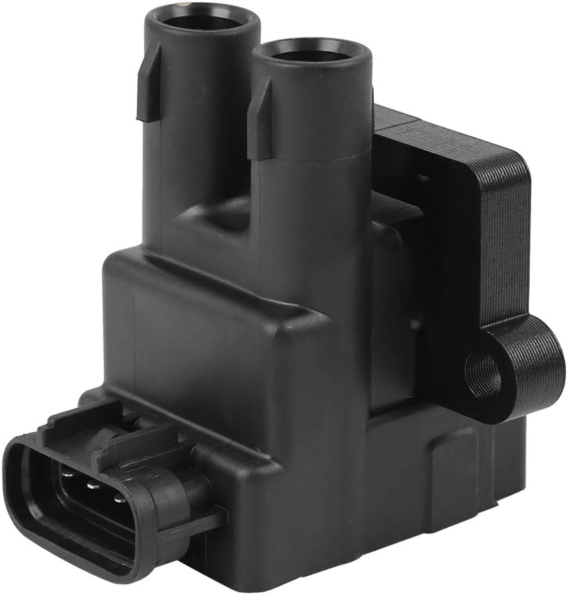 uxcell Black 4 Pins Ignition Coil for Toyota Liteace Sr40 Chaser Sx100 Sxs13 3sfe 90919-02221