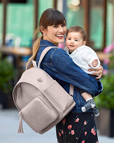 Amazon.com: Skip Hop Diaper Bag Backpack: Greenwich Multi-Function Baby  Travel Bag with Changing Pad and Stroller Straps, Vegan Leather, Portobello  : Clothing, Shoes \u0026 Jewelry