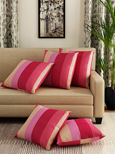 Image of Swayam Stripes Linea Cushion Cover Set of 5