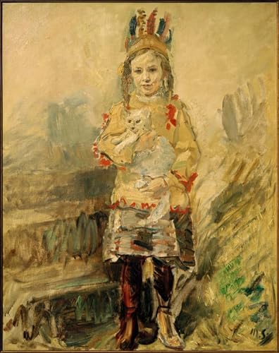 Affiche toile Max Slevogt salon chic portrait d'art pour mur séjour
