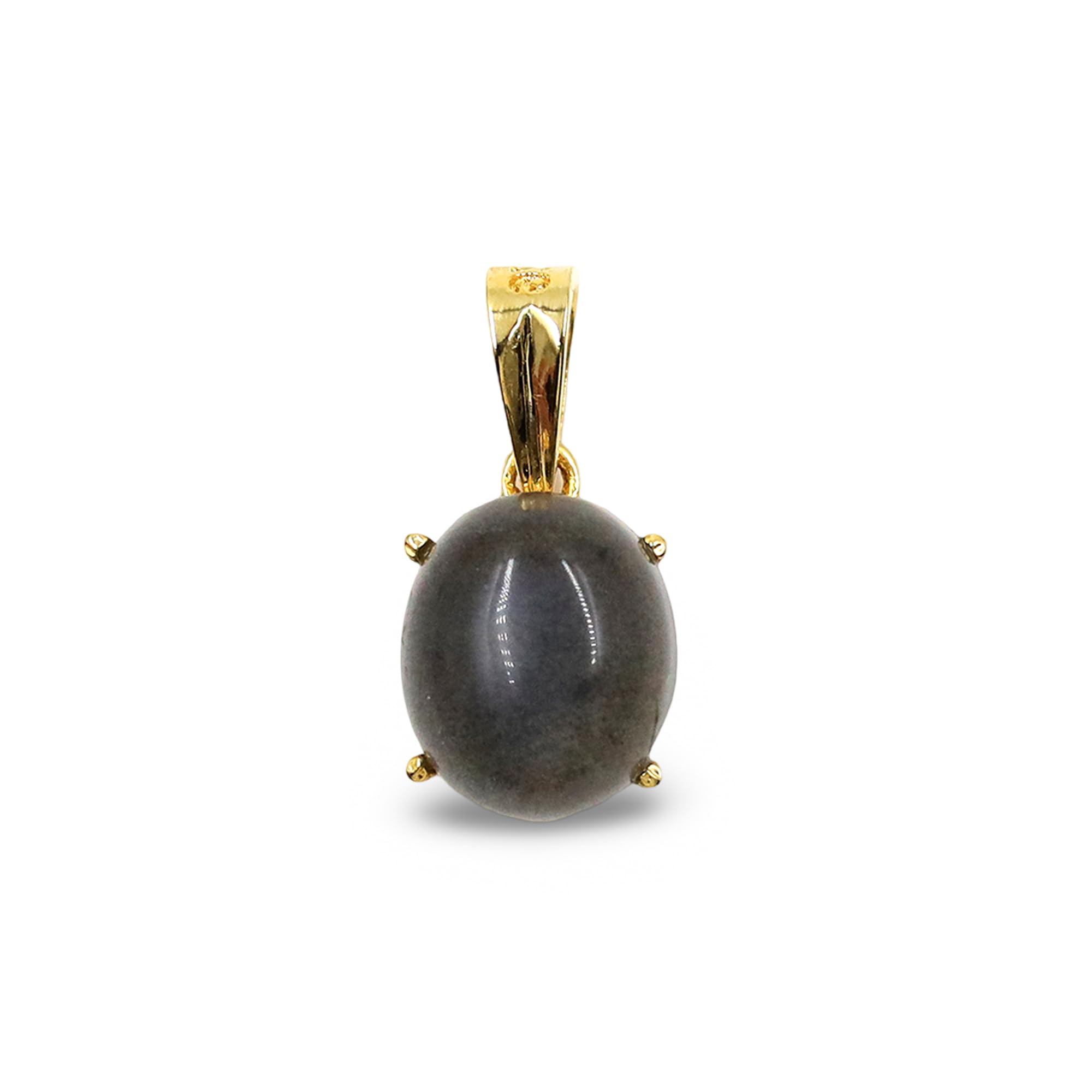 Pendentif pierre de naissance en argent sterling 925 avec pierre précieuse pour elle - Collier à breloques pour femme