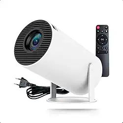 Mini Projetor Portatil Wifi 5g Bluetooth Android 4K 1080 Full HD Smart Tv HY300