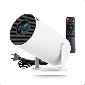 Mini Projetor Portatil Wifi 5g Bluetooth Android 4K 1080 Full HD Smart Tv HY300