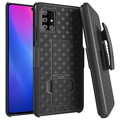 Holster Case with Belt Clip for Samsung Galaxy A71 5G Cover