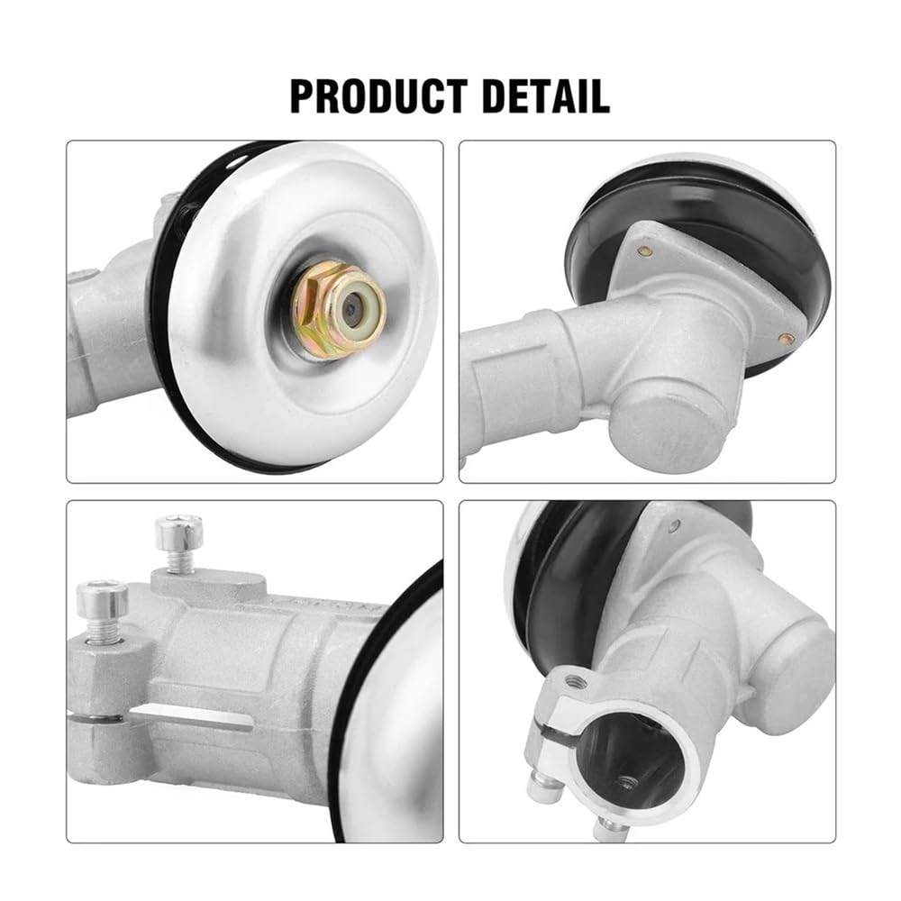 Cabezal de Engranajes 26 mm y 28 for desbrozadora, Apto for reemplazar Cabezal, cortadora césped, Herramienta jardinería, 7 9 Dientes(26mm 7T)