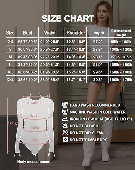 MANGOPOP Women's Body Suits Cute Crew Neck Ruffle Sleeveless Slim Fit Bodysuit Tank Tops Tight Casual Sexy