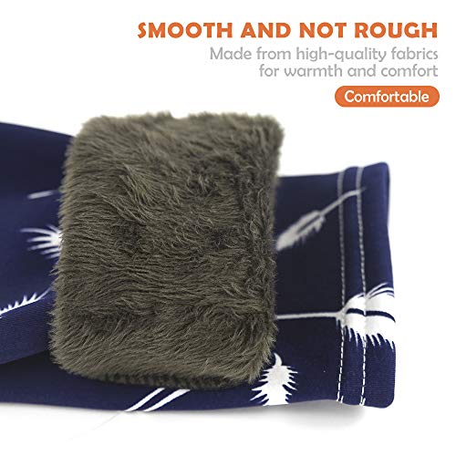 ZukoCert Girls Fleece Leggings Multipack Toddler Warm Winter Leggings for Girls in 4-10 Years Fleece Pants Girls2