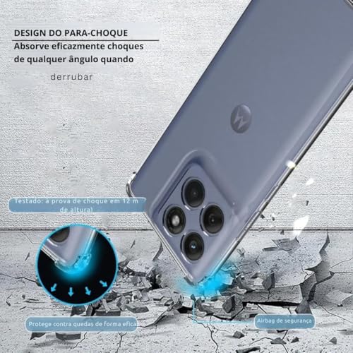 Image of Gorilion | for [ Motorola Moto G86 5G ] Bumper Back Case Cover for [ Motorola Moto G86 5G ] - Transparent