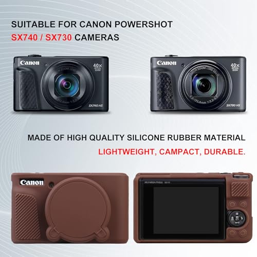 Funda para cámara Canon PowerShot SX740 HS y SX730 HS miniatura 2