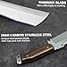 zarfand Survival Machete with Sheath for Cutting Trees for Yard Work,Bushcrafting Machetes Sickle Heavy Duty Machete for clearing Brush Garden