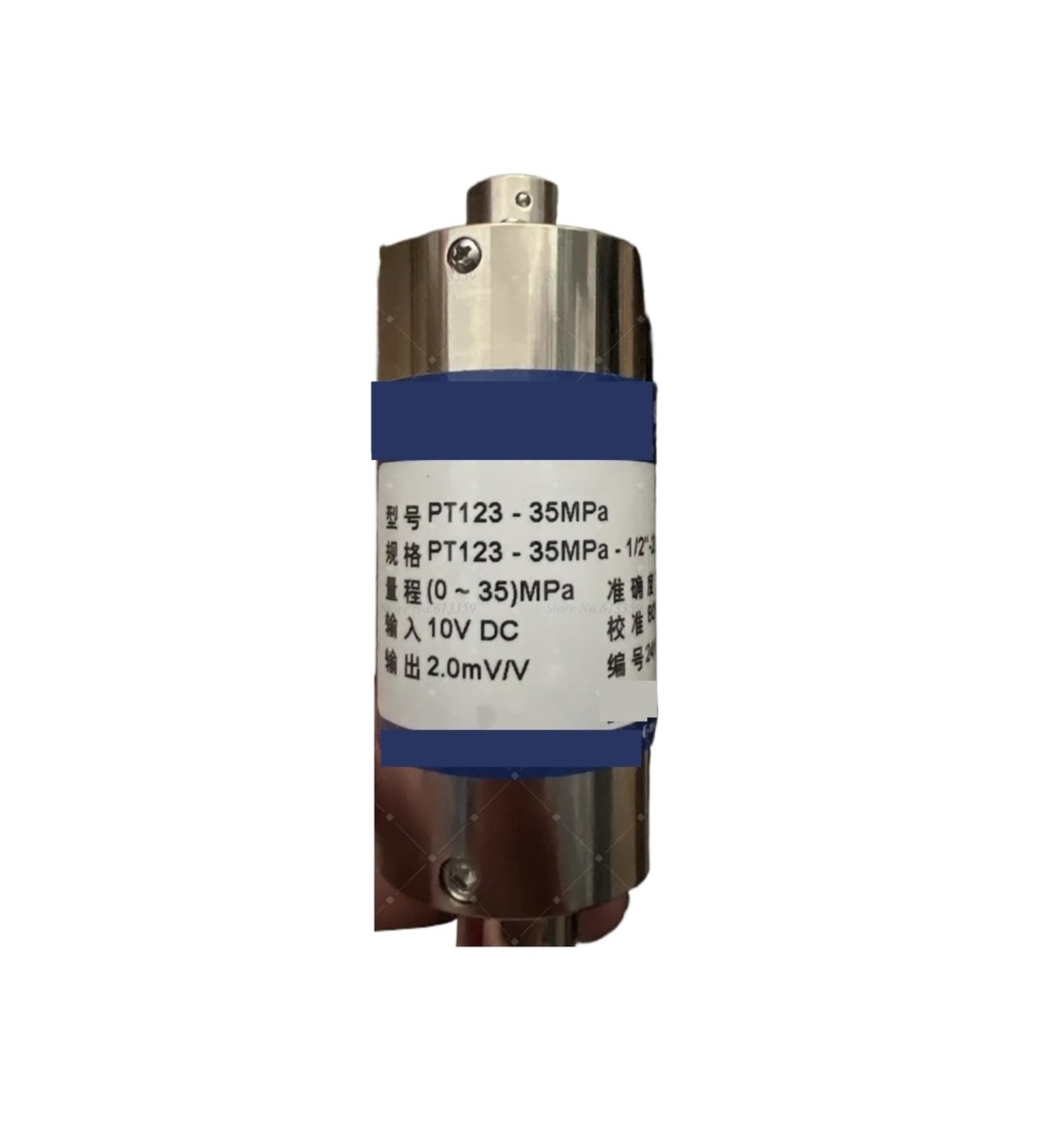 Transducteur PT123-35MPa capteur pression extrusion 1/2-20 UNF 2MV/V