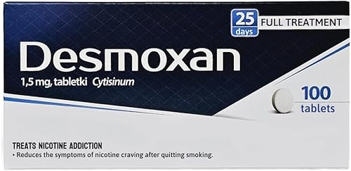 Desmoxan 1,5mg 100 pastillas comprimidos. Hecho en Polonia. Distribución polaca, idioma polaco.