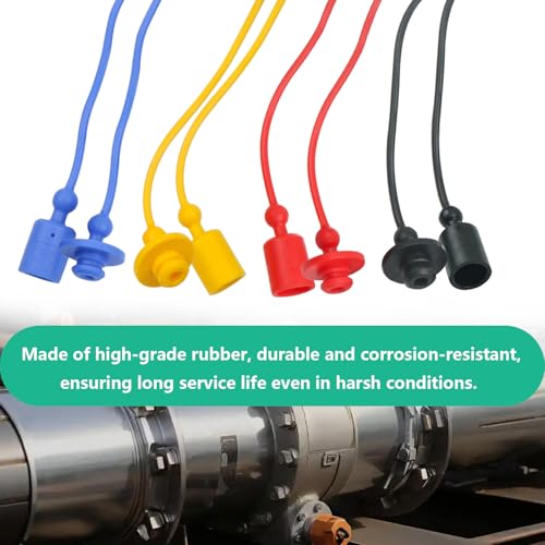 Image of 1 /4 inch Hydraulic Caps & Plugs Compatible With ISO7241-B (ISO-B) and ISO 5675 Hydraulic Quick Disconnects Coupler