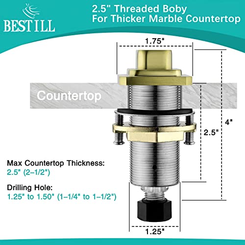 BESTILL Sink Top Garbage Disposal Air Switch Kit