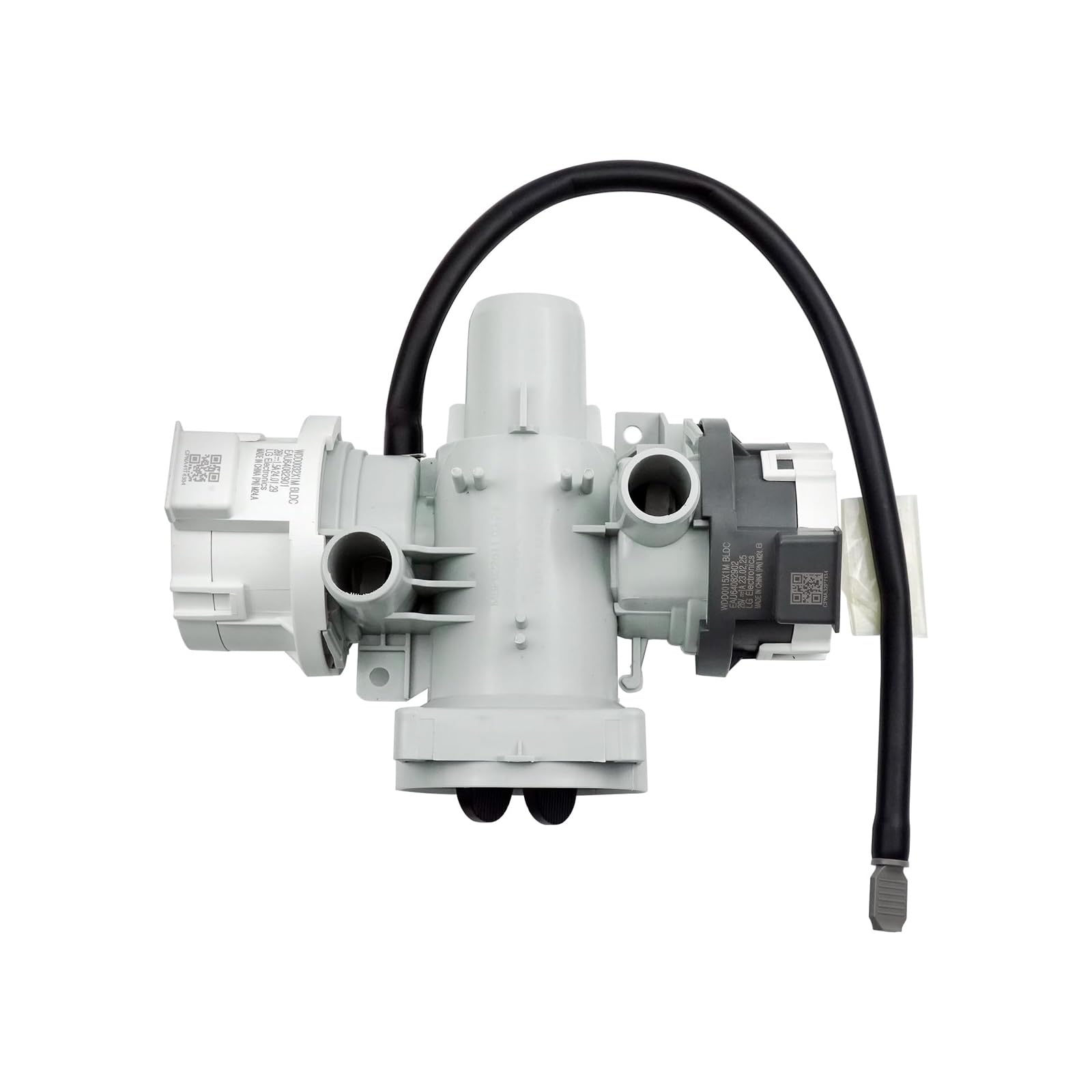 Woedpez Multicolor Aha75693501 Washer Dryer Drain Pumping Assembly For Wkgx201hba / 00 Wkex200hwa / Wm4500hba / Wm3555hwa / Wsex200hna Drainage Pumping
