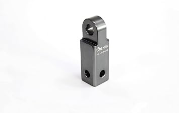 SALMAN 5T 11,000 LBS Aluminum Alloy 6061 Hitch Receiver Winch Accessories Grey