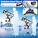 UncleHu 150EQ Newtonian Reflector Telescope for Adults High Powered, Professional Equatorial Telescopes for Adults Beginners with Portable Carry Bag, Phone Adapter, Stainless Steel Tripod, Moon Filter