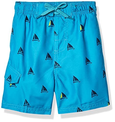 Image of Kanu Surf Boys' Sprint Stripe Swim Trunk