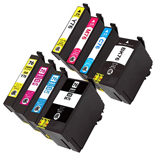 Amazon.co.jp: EPSON エプソン IC4CL76-(BK/C/M/Y)【4色セット