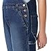 Dickies Women's Denim Boyfriend Bib Overall, Retro Stonewashed, L