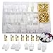 Produktbild Yosawo 380 Stück 2.8mm Pitch 2 3 4 6 Way Wire Steckverbinder Gehäuse Terminal,Male/Female Steckergehäuse Flachstecker Set für Auto, Motorrad (2.8K)