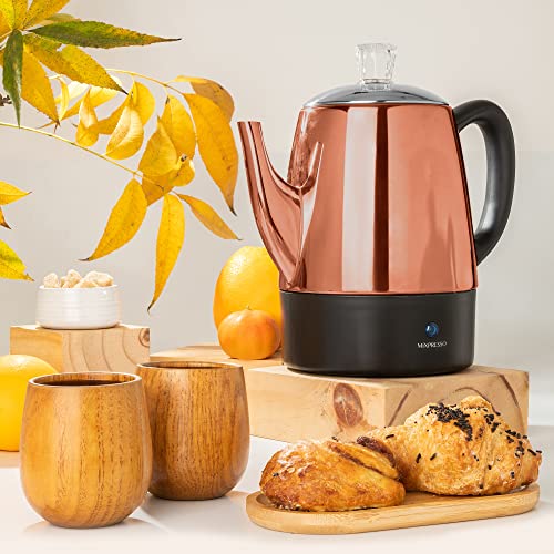 Mixpresso Copper 4-Cup Percolator