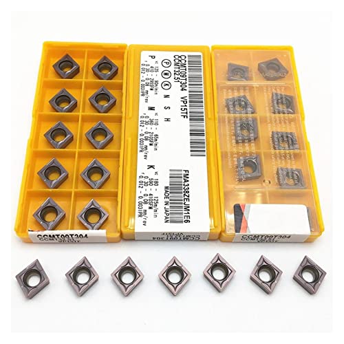 Fresa de Carburo CCMT09T304 para Torno CNC 1 unidad miniatura 2