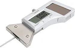 Cryfokt Medidor de Profundidade de Pneu, Régua Digital de Medição de Profundidade de Pneu Em Aço Inoxidável de para Medições de (0-25 mm)