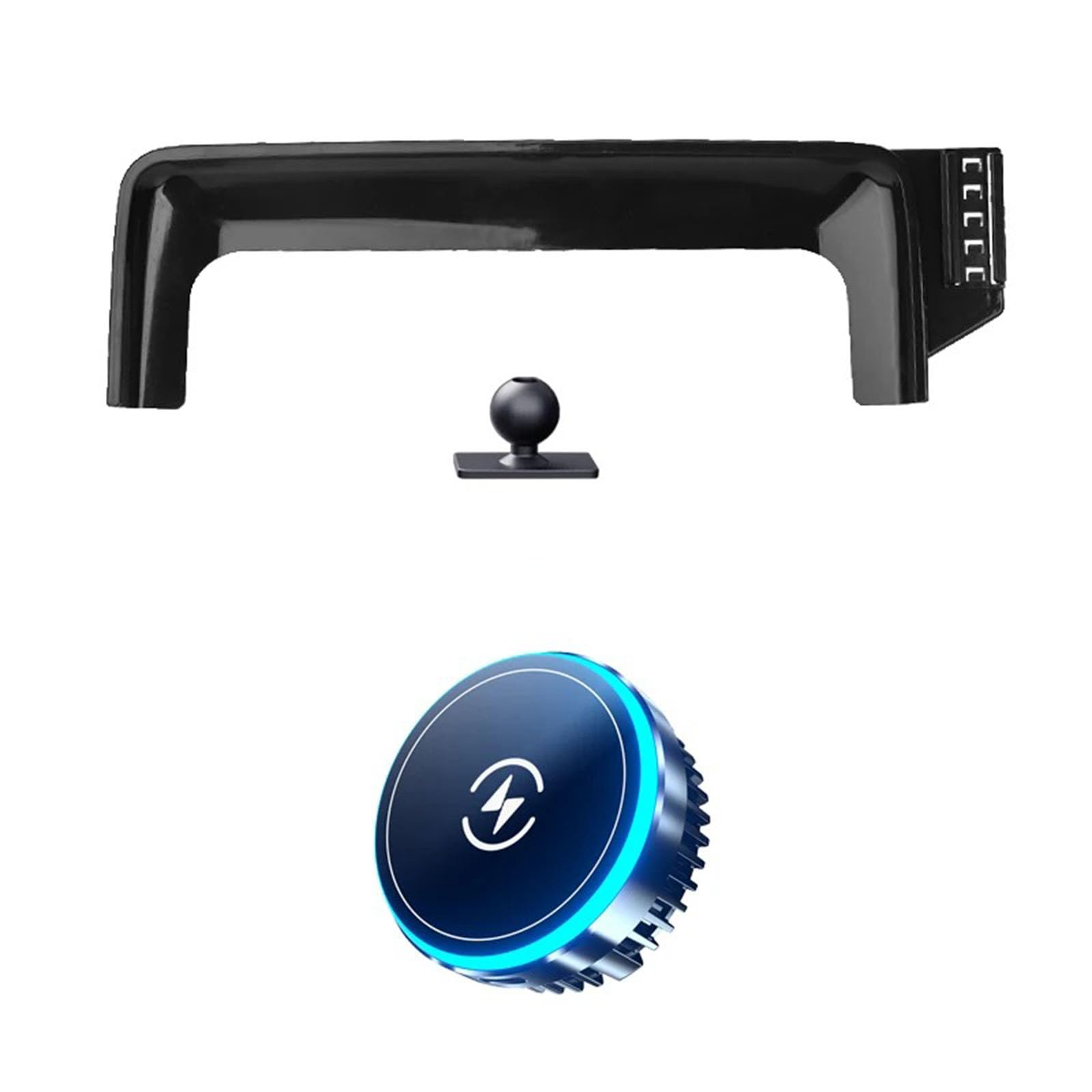 MOGFLMAN Car Phone Holder for Mercedes-Benz GLC X254 2023-2024, LHD Car Phone Holder