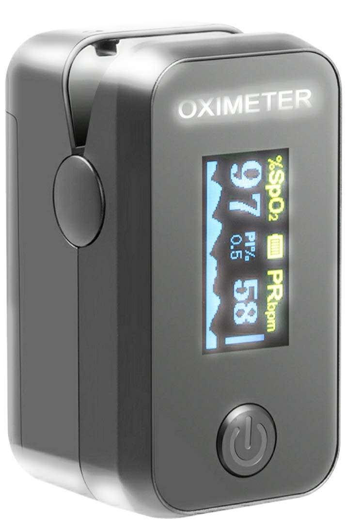 Pulse Oximeter Fingertip, Oxygen Meter Finger Pulse Oximeter, Oximeter