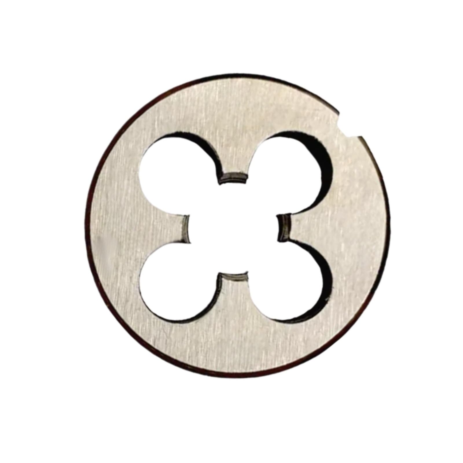 HKEJSJWA M2-M9 Left Hand Round Die, M2 M3 M4 M5 M6 M7 M8 M9 Screw Threading Dies(M5x0.8)