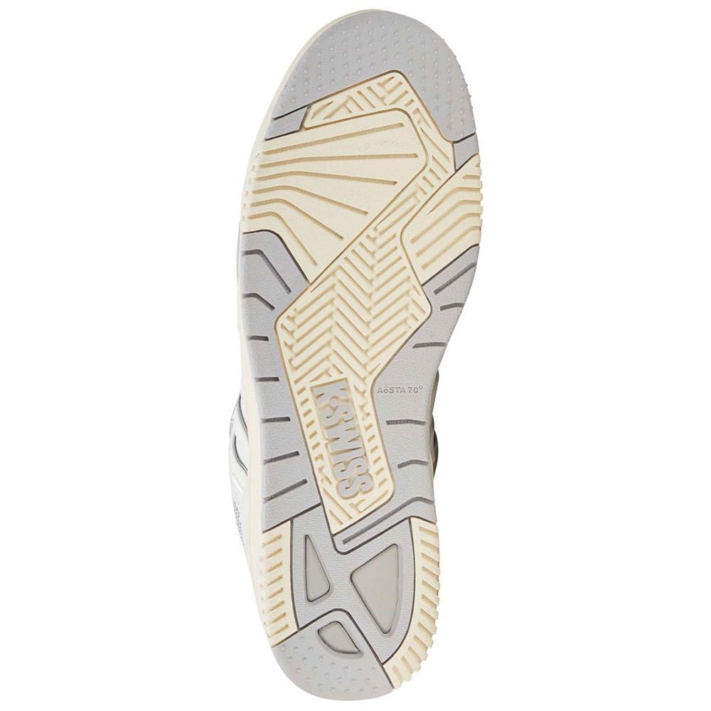 K-Swiss Leder Turnschuhe Rival Si-18 weiß