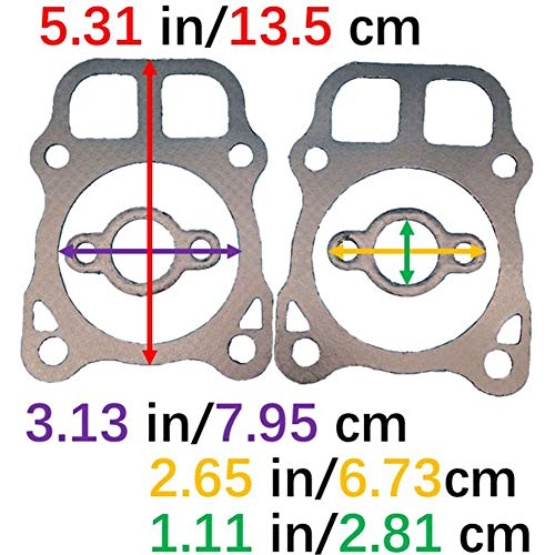 Image of Complete Rebuild Head Top Bottom End Engine Gasket Kit for Kohler 24 755 107-S 24 755 03-S CH18 CH20 CH620 CV18 CV20 CV620 CV640 CH CV 18 20 620 640 24 755 03S 107S 2475503S 24-755-107-S Z487
