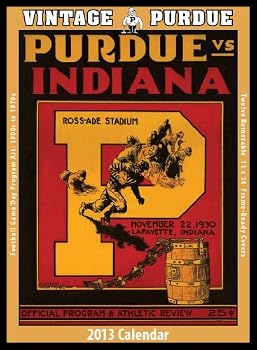 Purdue Boilermakers 2013 Vintage Football Calendar