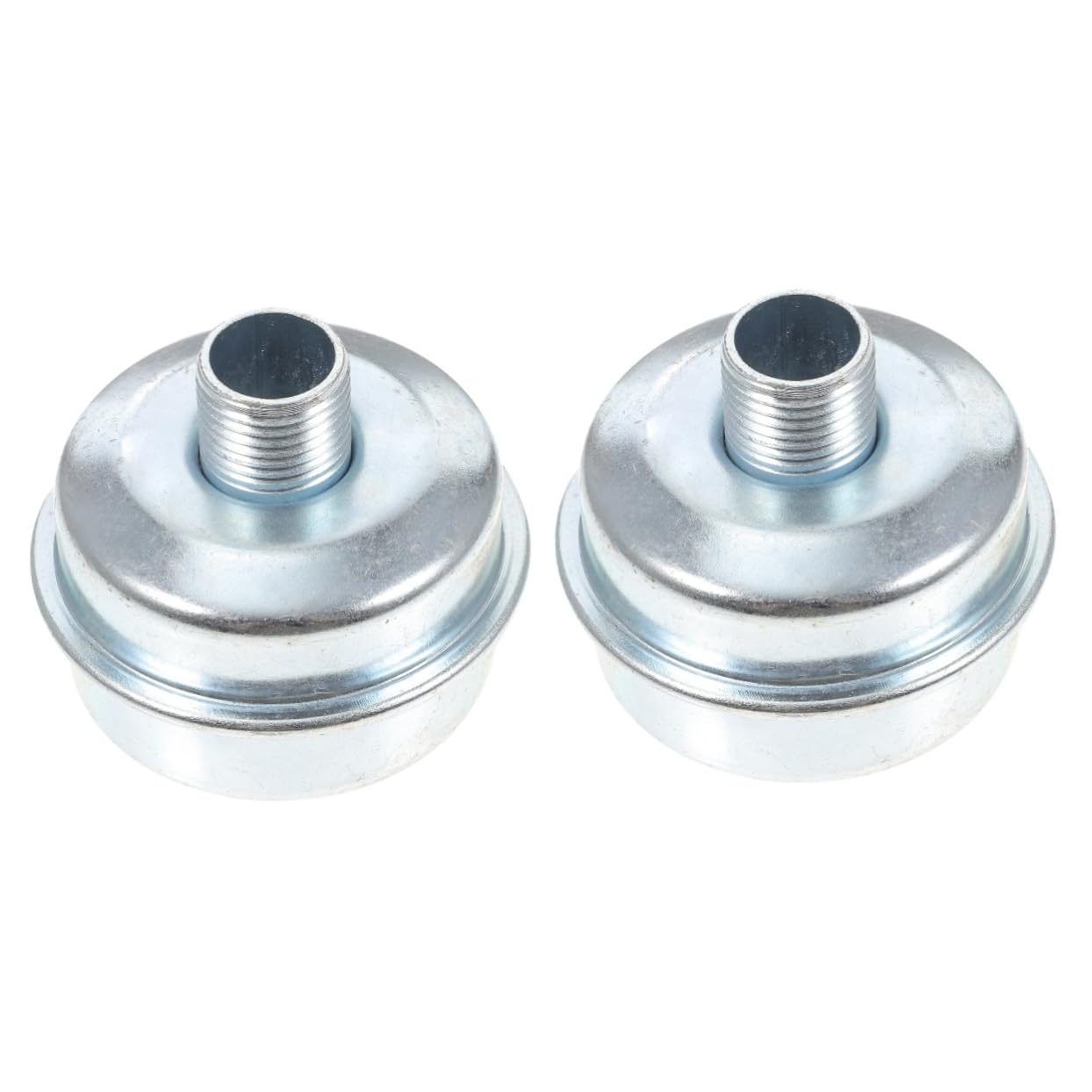 BESPORTBLE 2pcs Lawn Mower Muffler Galvanized Iron Small Engine Muffler for Replacement Easy Installati