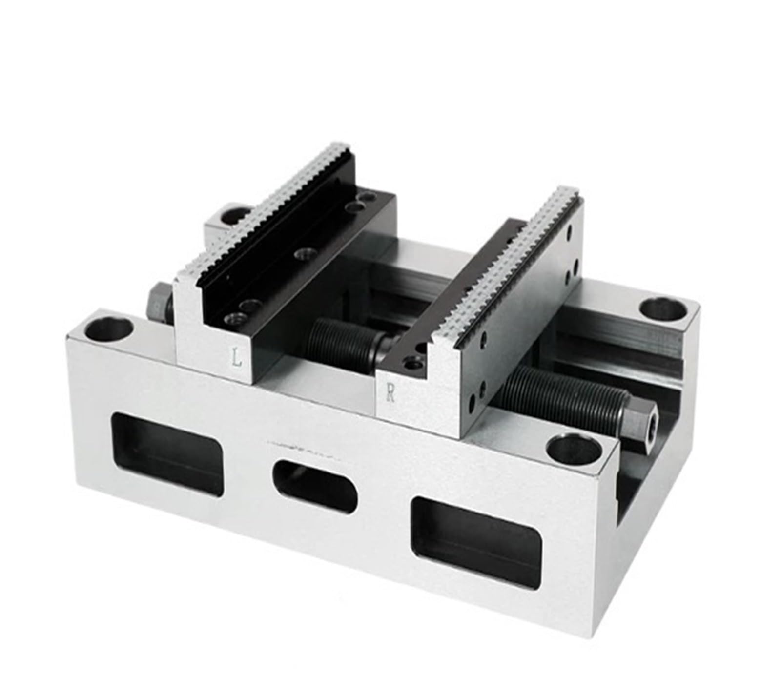CNC Machining Fixture for Flat-Jaw Vise Zero Point ZY130-220 Self-Centering Vise