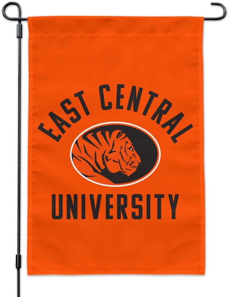 East Central University Tigers Logo Garden Yard Flag