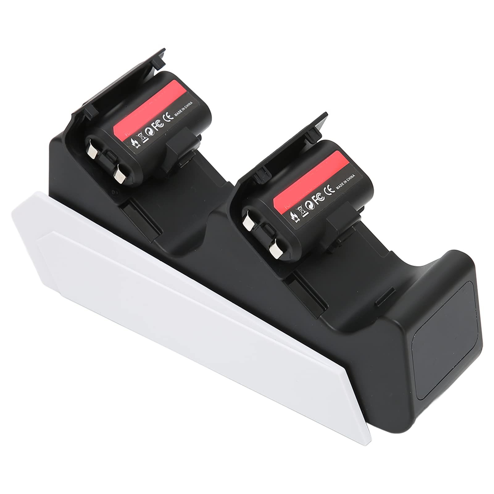 Cocoarm Controller Doppia Stazione di Ricarica, 2 Batterie da 1100mAh