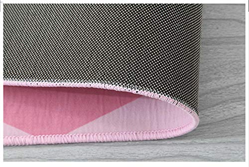 Tapis rectangulaire épaisseur 5mm en polyester pour chambre moderne