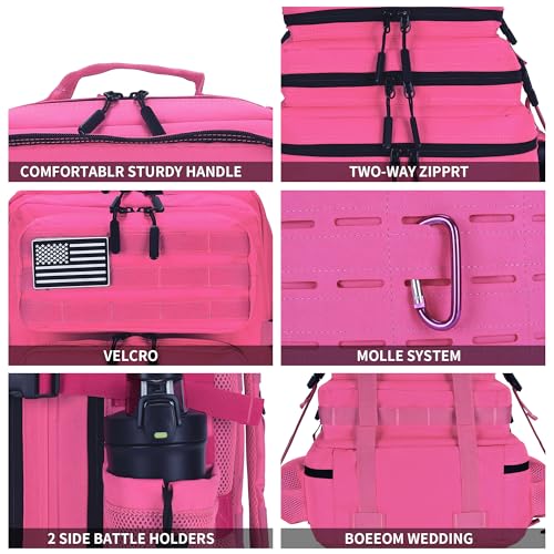 Image of Military Tactical Backpack 45L /25L 3 Day Assault Pack Molle Daypack Hiking Backpack for Men and Women