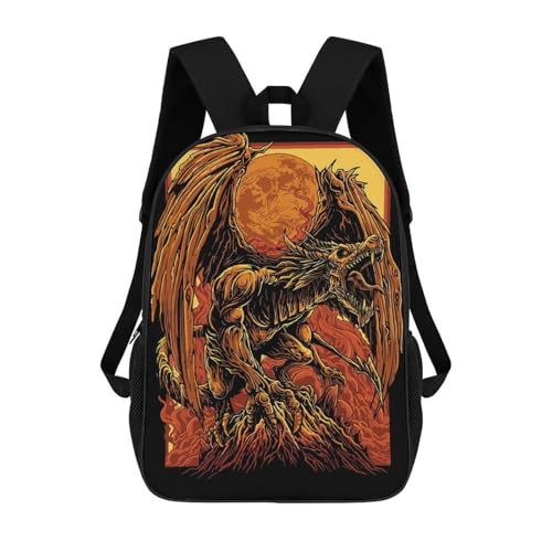Sac à dos de voyage dragon pour les sorties scolaires et les vacances