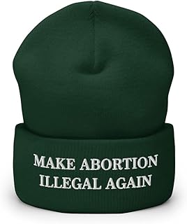 Make Abortion Illegal Again Hat (Embroidered Cuffed Beanie) Pro Life